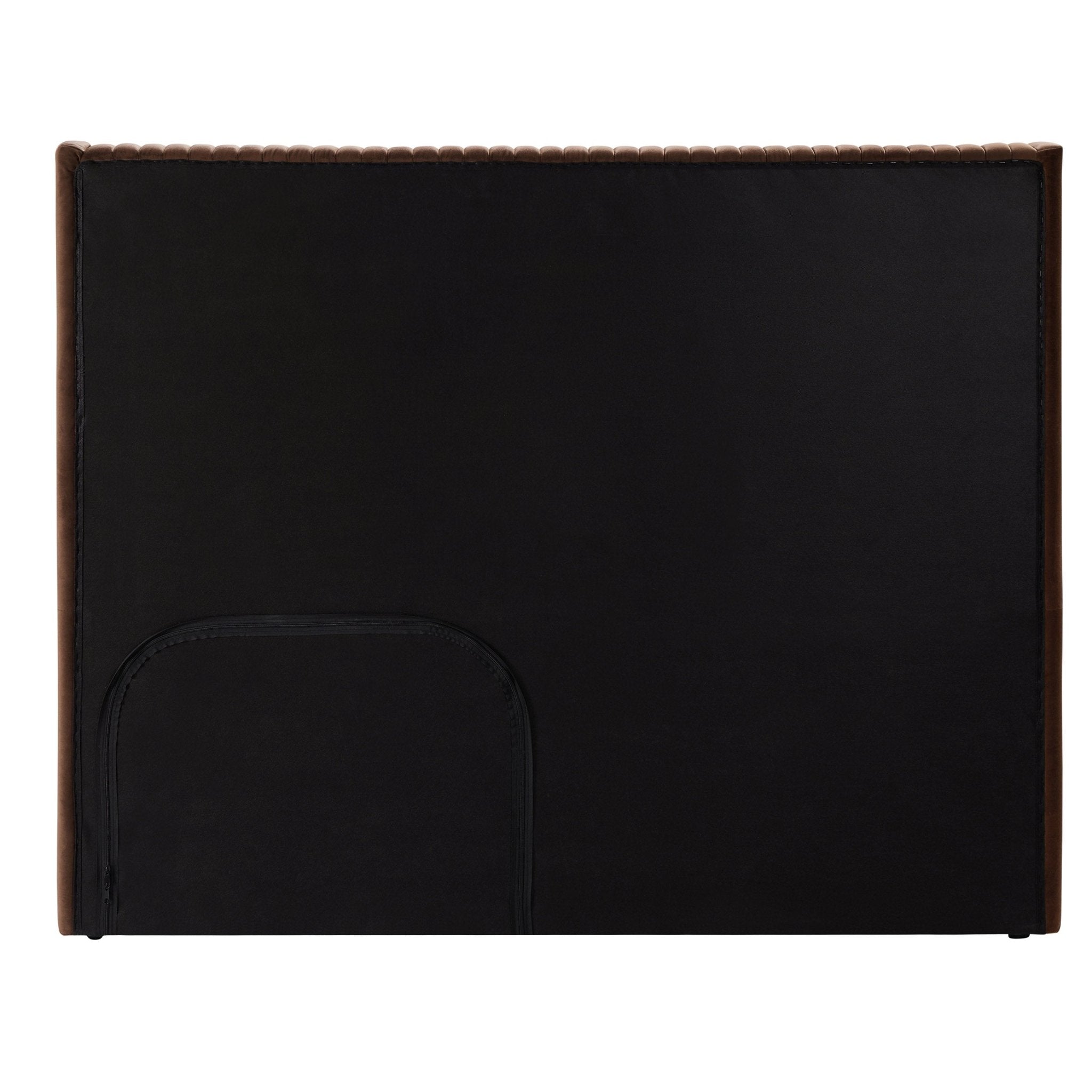 Dusklia - Melrose Ottoman Storage Bed - Cappuccino
