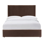 Dusklia - Melrose Ottoman Storage Bed - Cappuccino