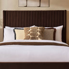 Dusklia - Melrose Ottoman Storage Bed - Cappuccino