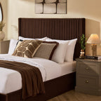 Dusklia - Melrose Ottoman Storage Bed - Cappuccino