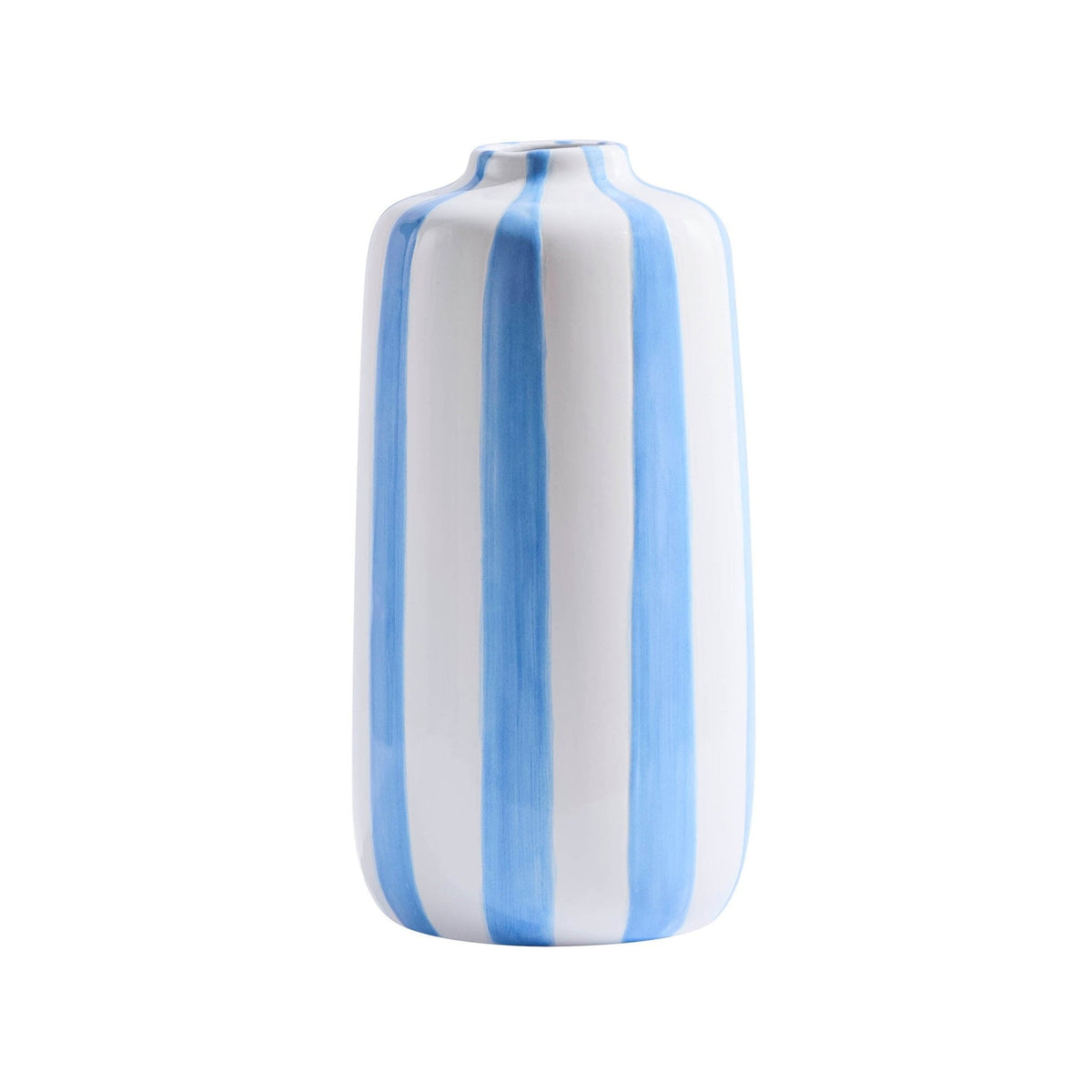 Dusklia - Meya Stripe Vase  - Blue