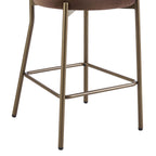 Dusklia - Mia Set of 2 Barstools - Cappuccino