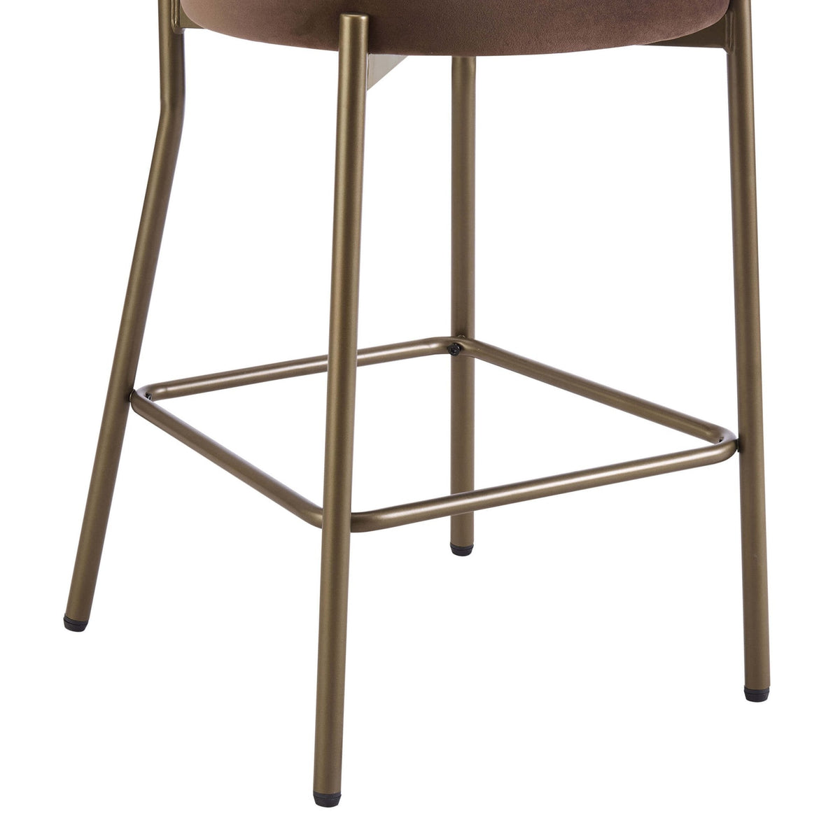Dusklia - Mia Set of 2 Barstools - Cappuccino
