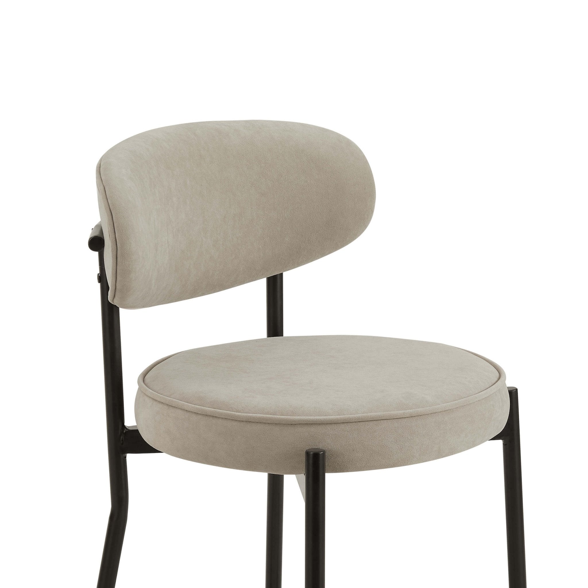 Dusklia - Mia Set of 2 Barstools - Stone