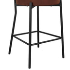 Dusklia - Mia Set of 2 Barstools - Terracotta