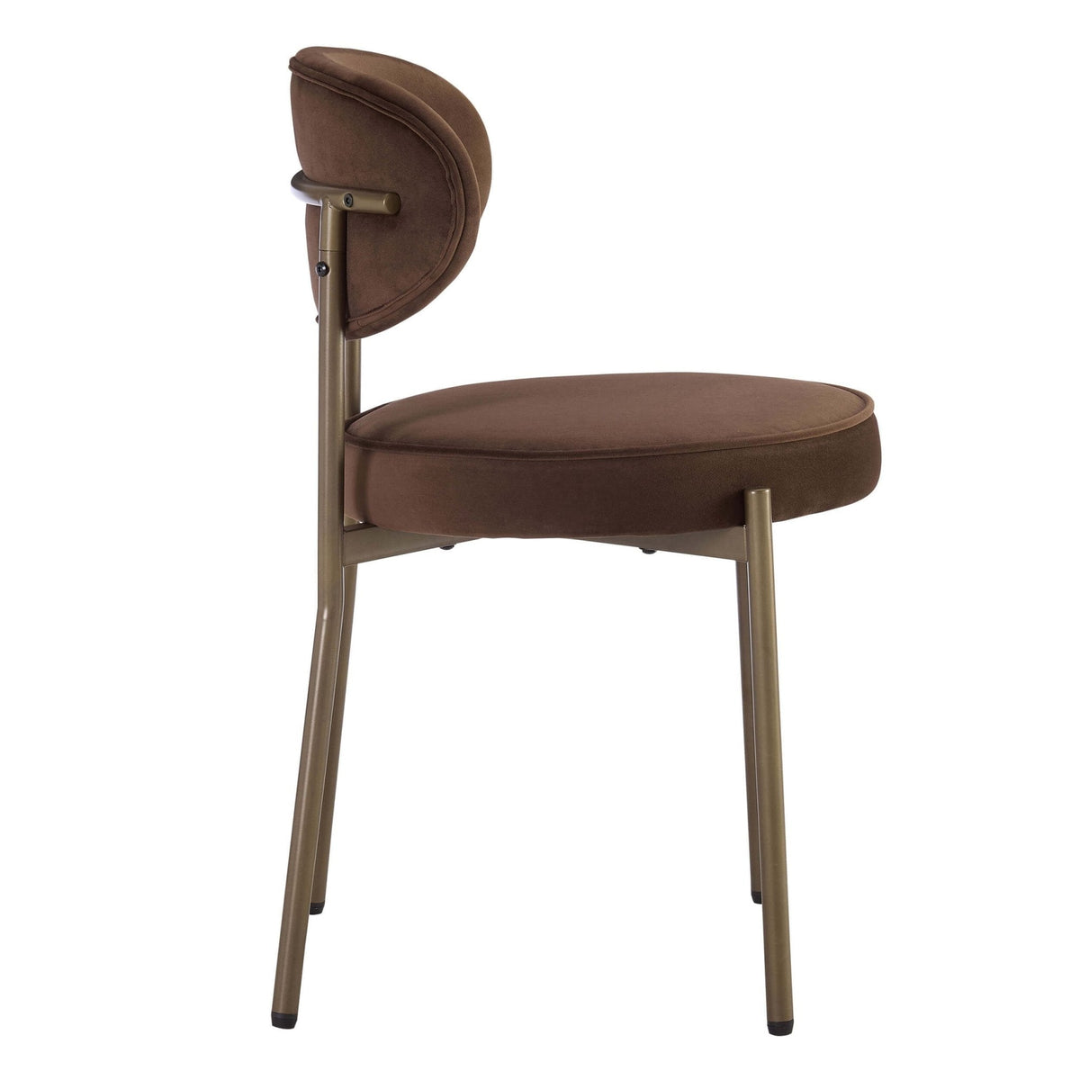 Dusklia - Mia Set of 2 Dining Chairs - Cappuccino