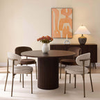 Dusklia - Mia Set of 2 Dining Chairs - Cappuccino