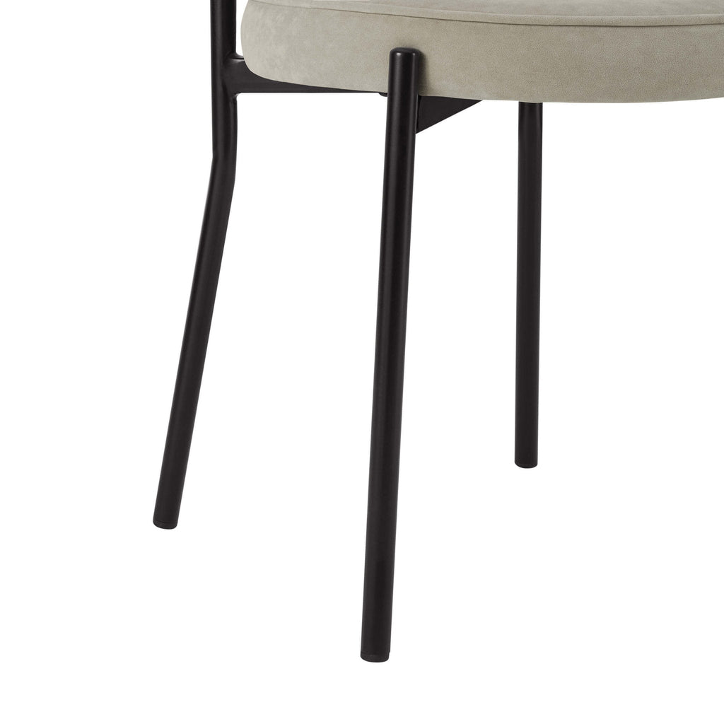 Dusklia - Mia Set of 2 Dining Chairs - Stone
