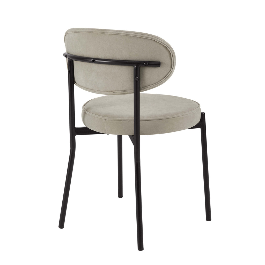 Dusklia - Mia Set of 2 Dining Chairs - Stone