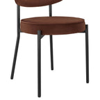 Dusklia - Mia Set of 2 Dining Chairs - Terracotta