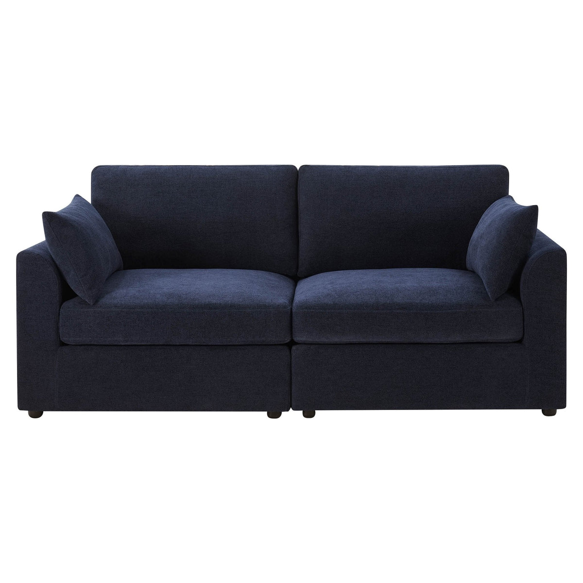 Dusklia - Miami 2 Seater Sofa - Chenille Navy