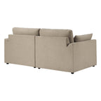 Dusklia - Miami 2 Seater Sofa - Chenille Oatmeal