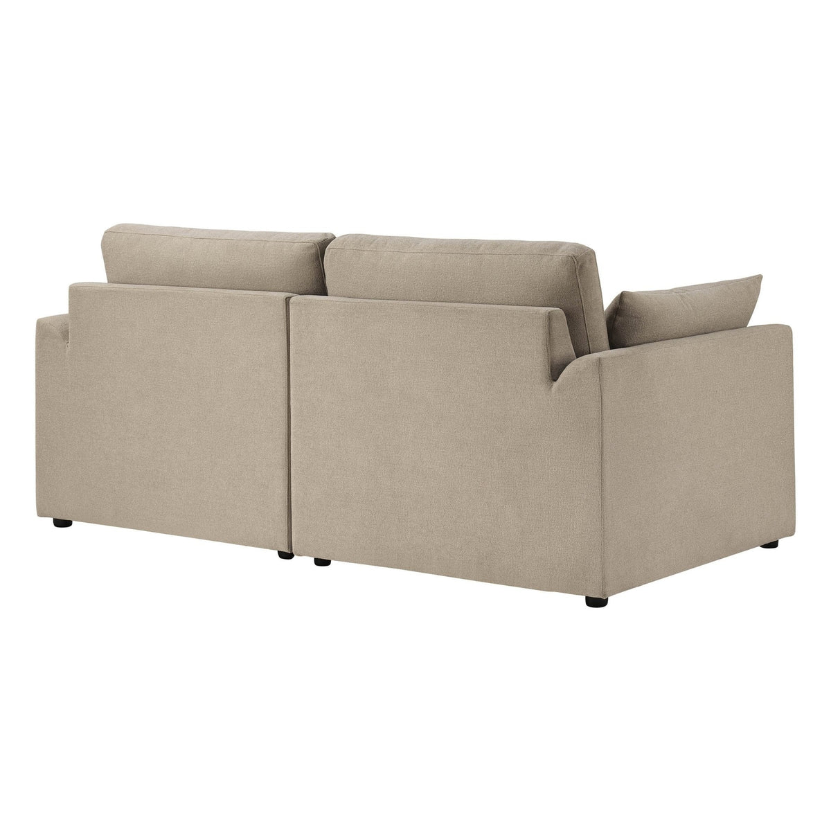 Dusklia - Miami 2 Seater Sofa - Chenille Oatmeal