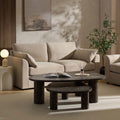 Dusklia - Miami 2 Seater Sofa - Chenille Oatmeal