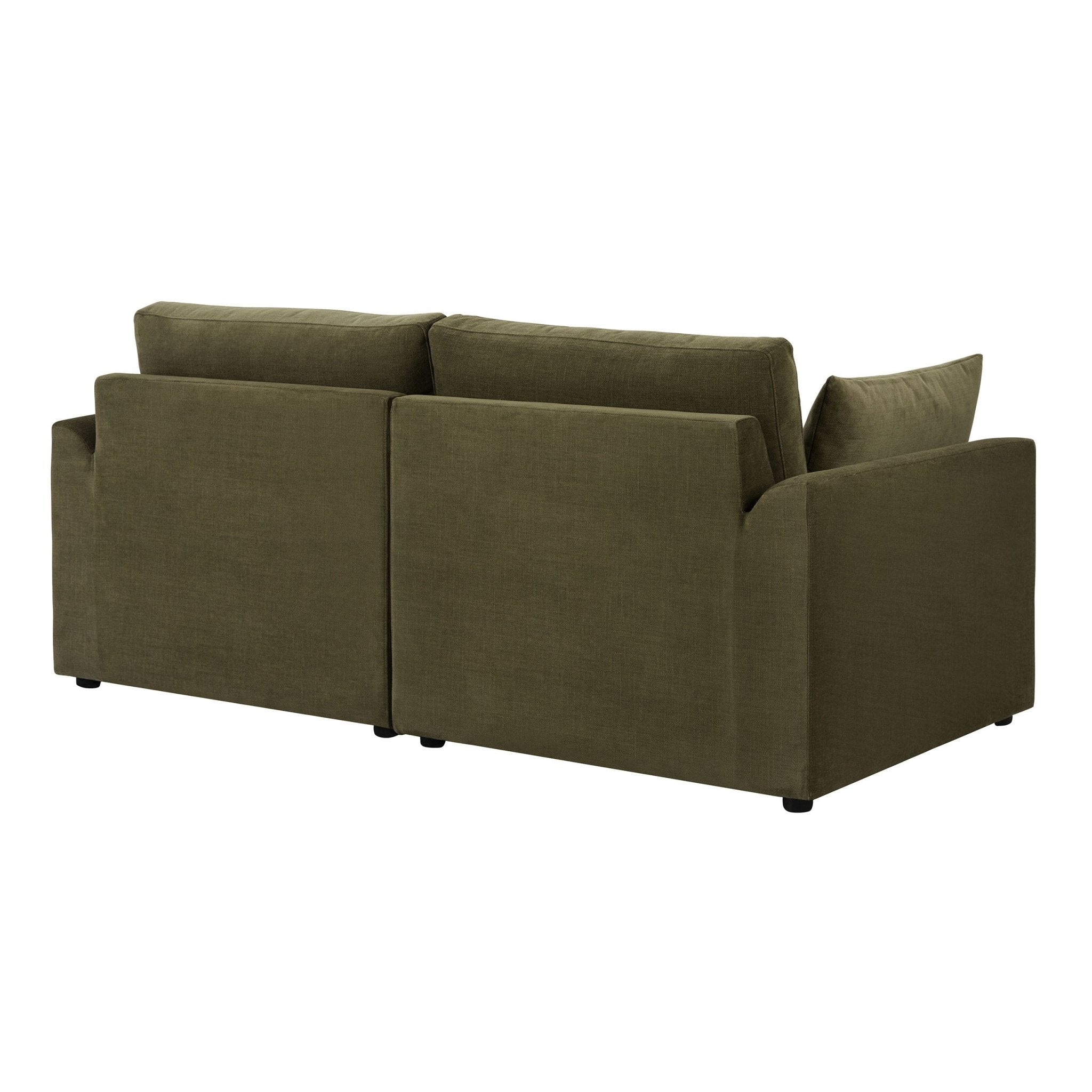Dusklia - Miami 2 Seater Sofa - Chenille Olive