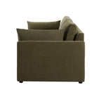 Dusklia - Miami 2 Seater Sofa - Chenille Olive