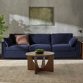 Dusklia - Miami 3 Seater Sofa - Chenille Navy