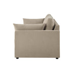 Dusklia - Miami 3 Seater Sofa - Chenille Oatmeal