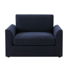 Dusklia - Miami Loveseat - Chenille Navy