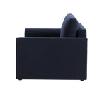 Dusklia - Miami Loveseat - Chenille Navy