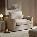 Dusklia - Miami Loveseat - Chenille Oatmeal