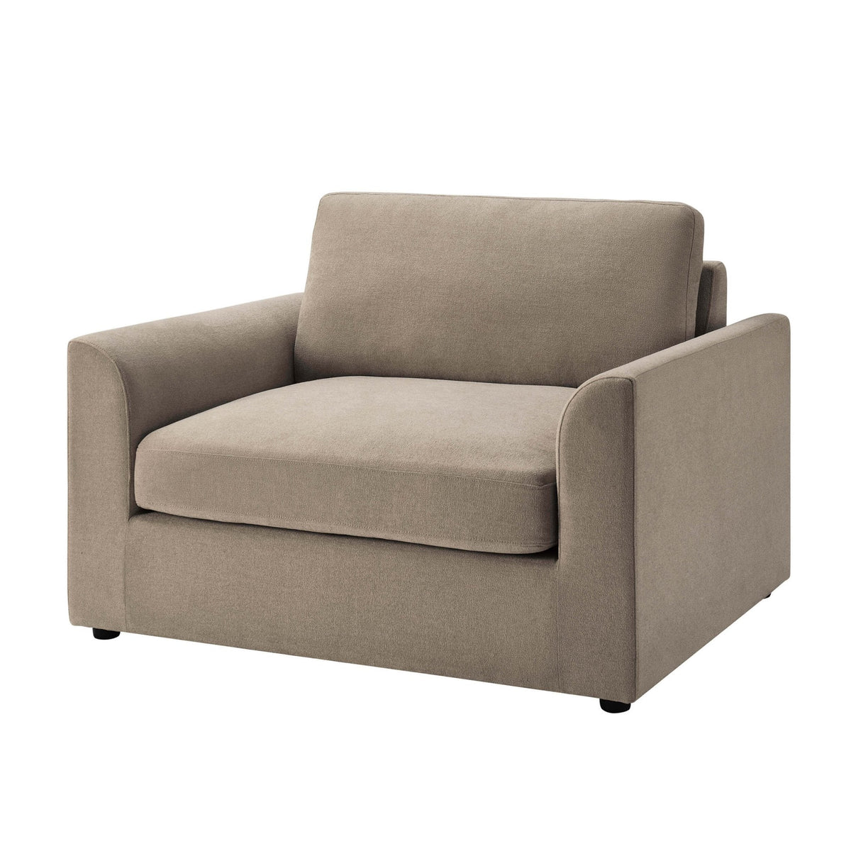 Dusklia - Miami Loveseat - Chenille Oatmeal
