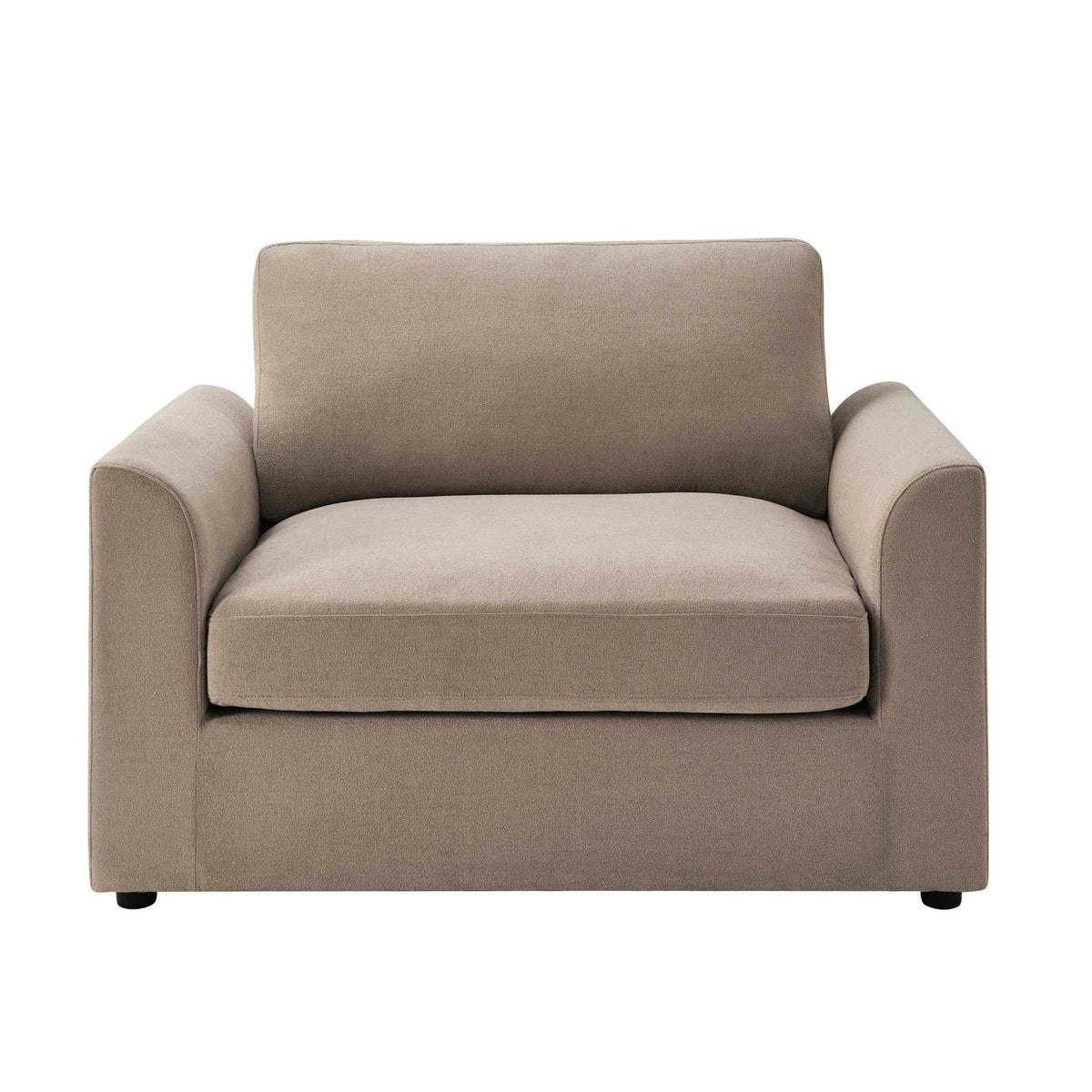 Dusklia - Miami Loveseat - Chenille Oatmeal