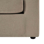 Dusklia - Miami Loveseat - Chenille Oatmeal