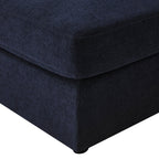 Dusklia - Miami Pouffe - Chenille Navy