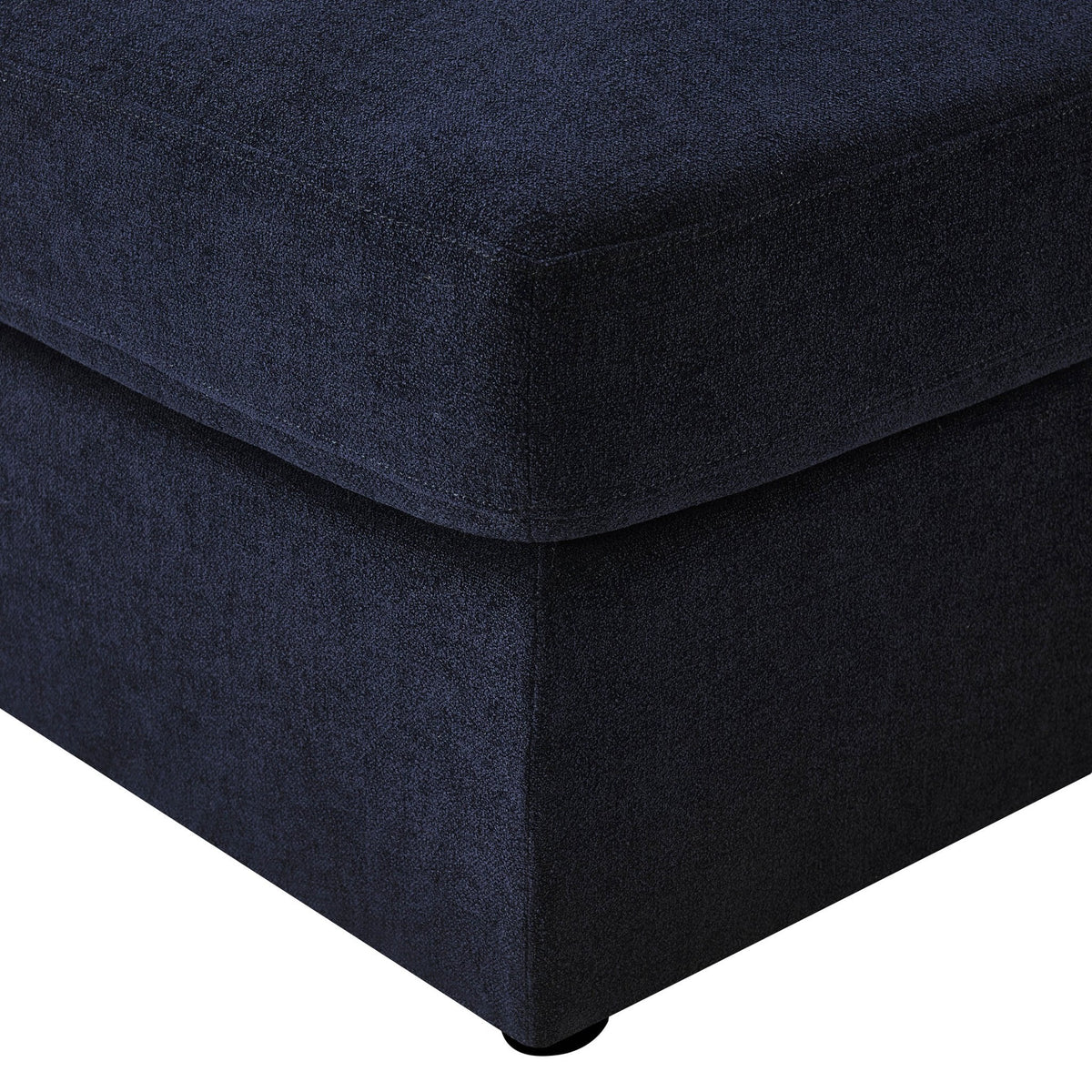 Dusklia - Miami Pouffe - Chenille Navy