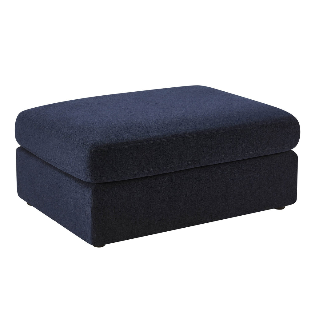 Dusklia - Miami Pouffe - Chenille Navy