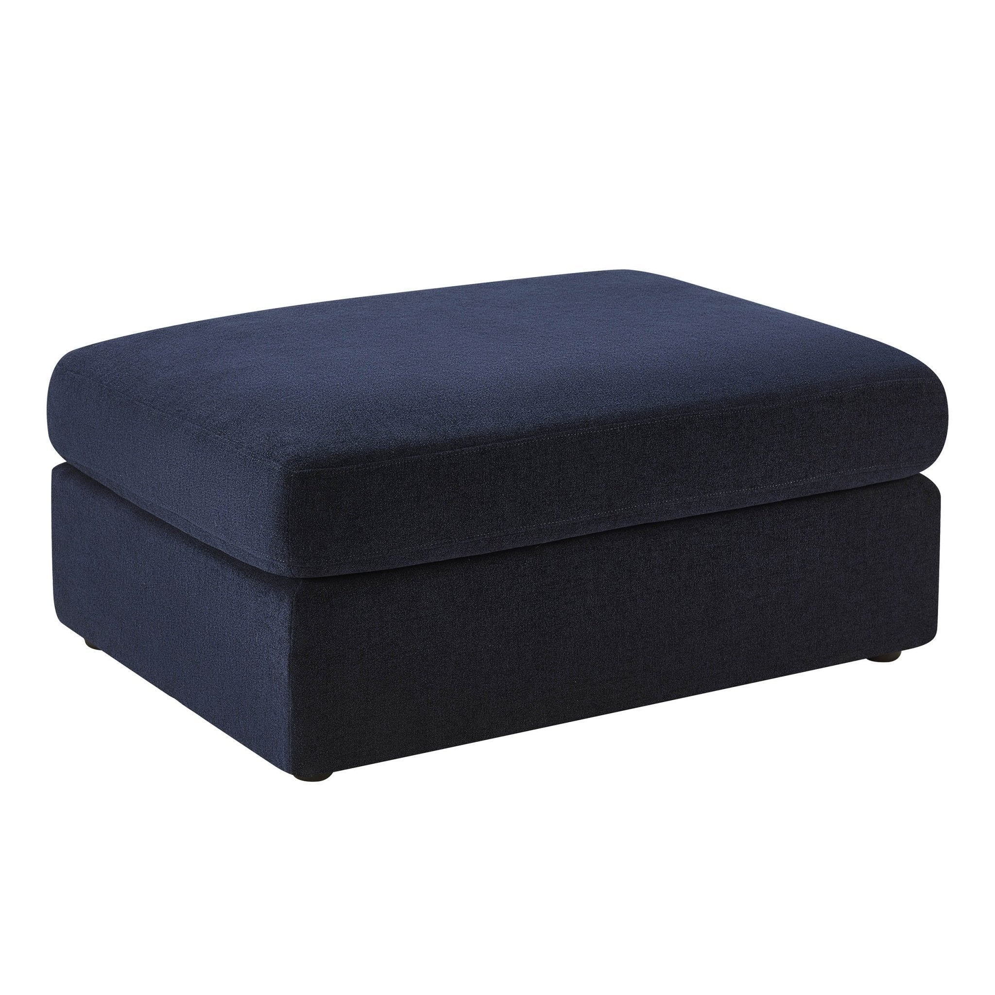 Dusklia - Miami Pouffe - Chenille Navy