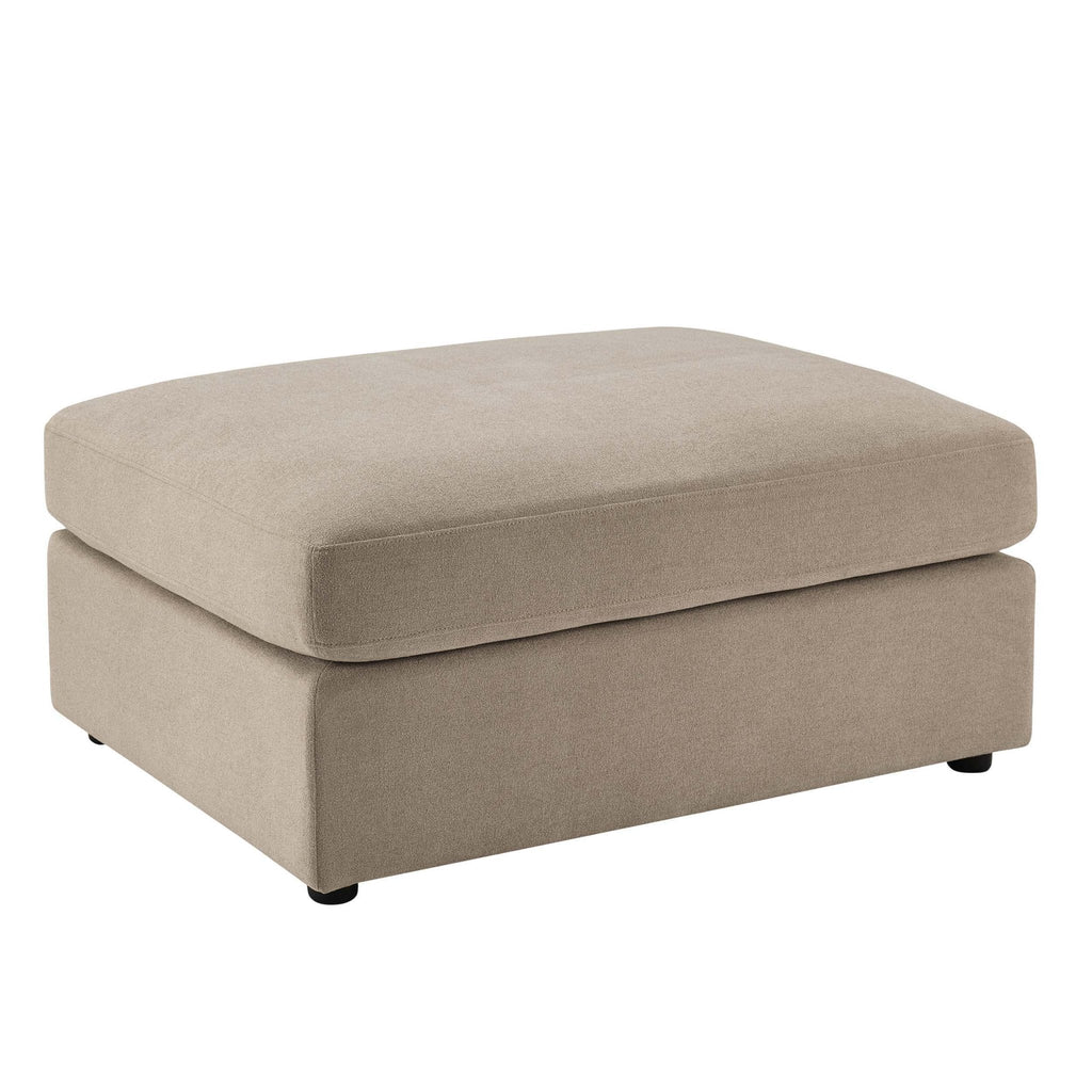 Dusklia - Miami Pouffe - Chenille Oatmeal