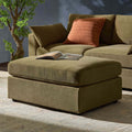 Dusklia - Miami Pouffe - Chenille Olive