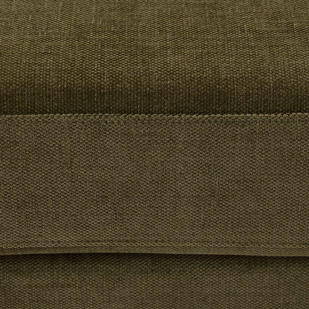 Dusklia - Miami Pouffe - Chenille Olive
