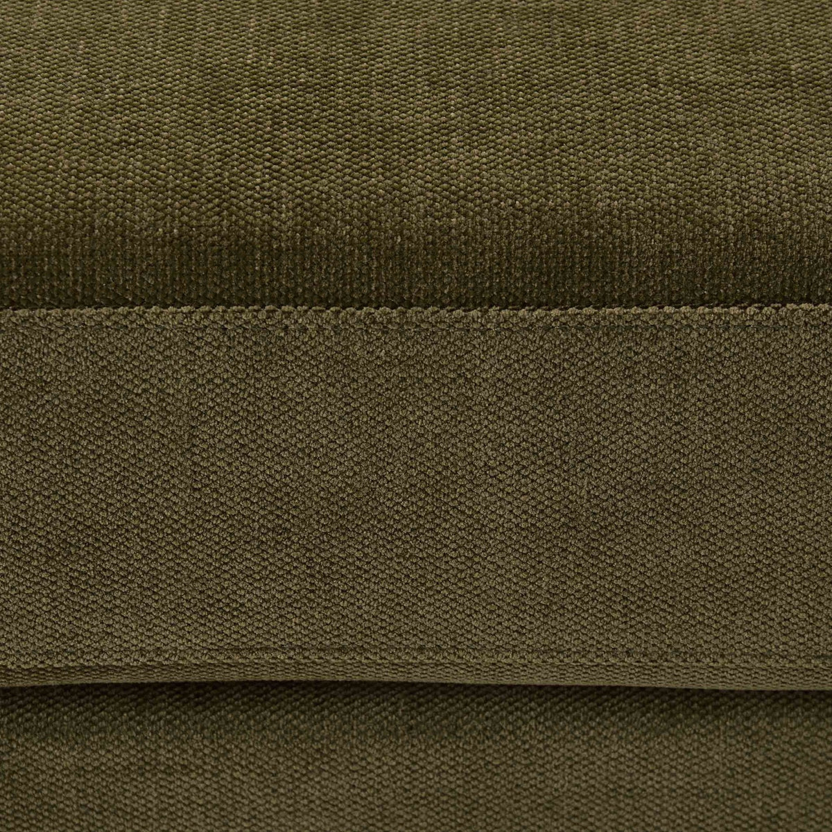 Dusklia - Miami Pouffe - Chenille Olive