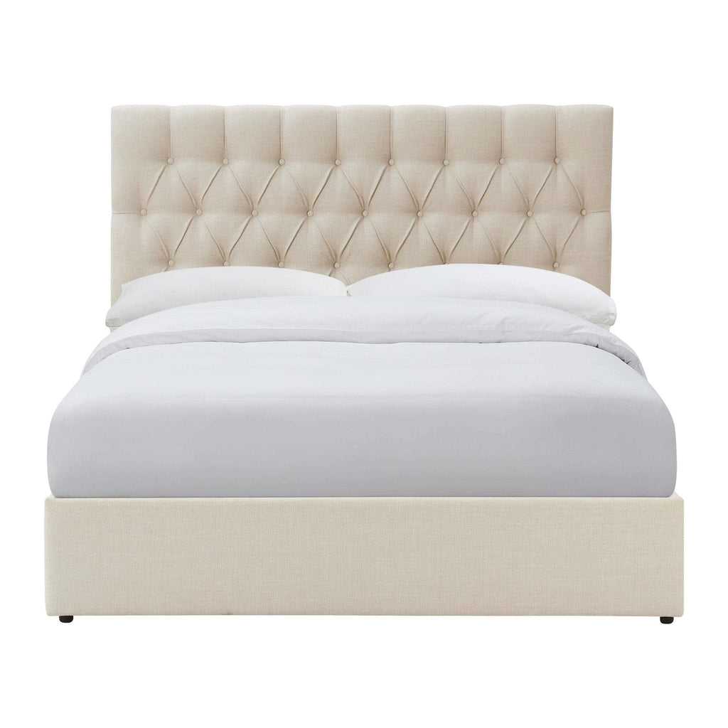 Dusklia - Middleton Ottoman Storage Bed - Beige