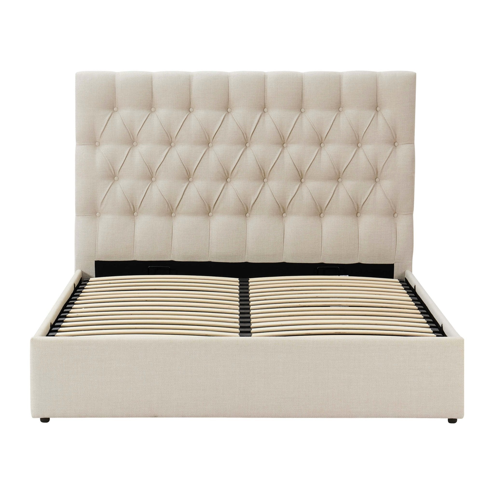Dusklia - Middleton Ottoman Storage Bed - Beige