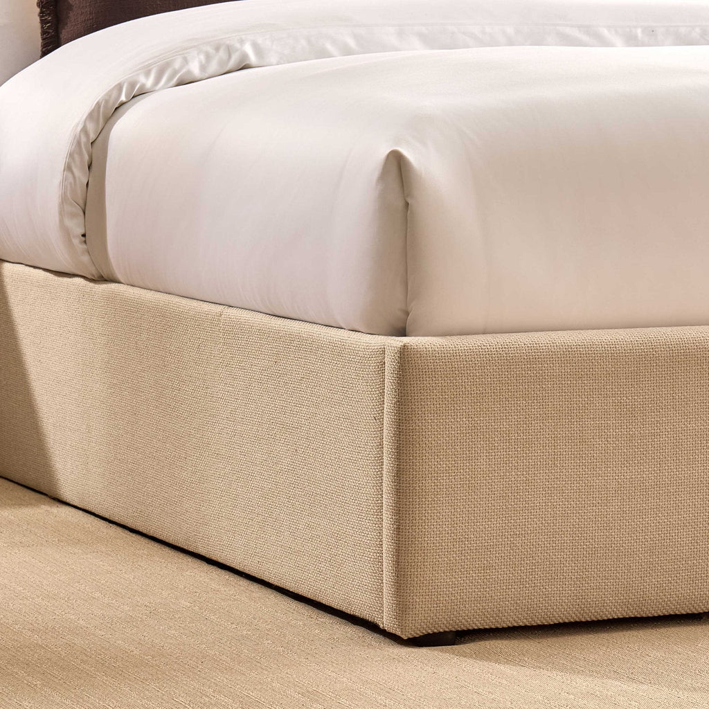 Dusklia - Middleton Ottoman Storage Bed - Beige