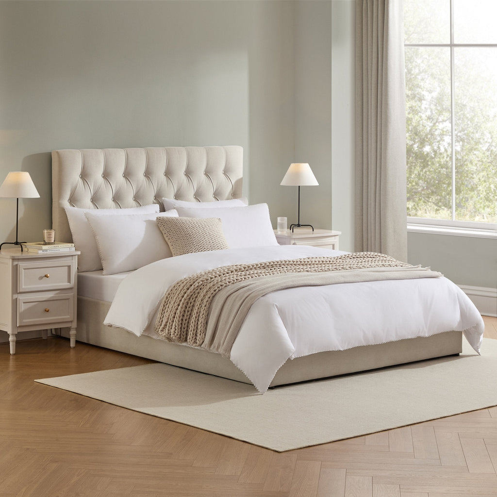 Dusklia - Middleton Ottoman Storage Bed - Natural