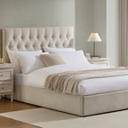 Dusklia - Middleton Ottoman Storage Bed - Natural