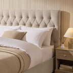 Dusklia - Middleton Ottoman Storage Bed - Oatmeal