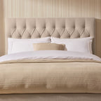 Dusklia - Middleton Ottoman Storage Bed - Oatmeal