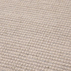Dusklia - Milo Handwoven Stripe Rug - Light Grey