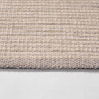 Dusklia - Milo Handwoven Stripe Rug - Light Grey