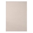 Dusklia - Milo Handwoven Stripe Rug - Light Grey