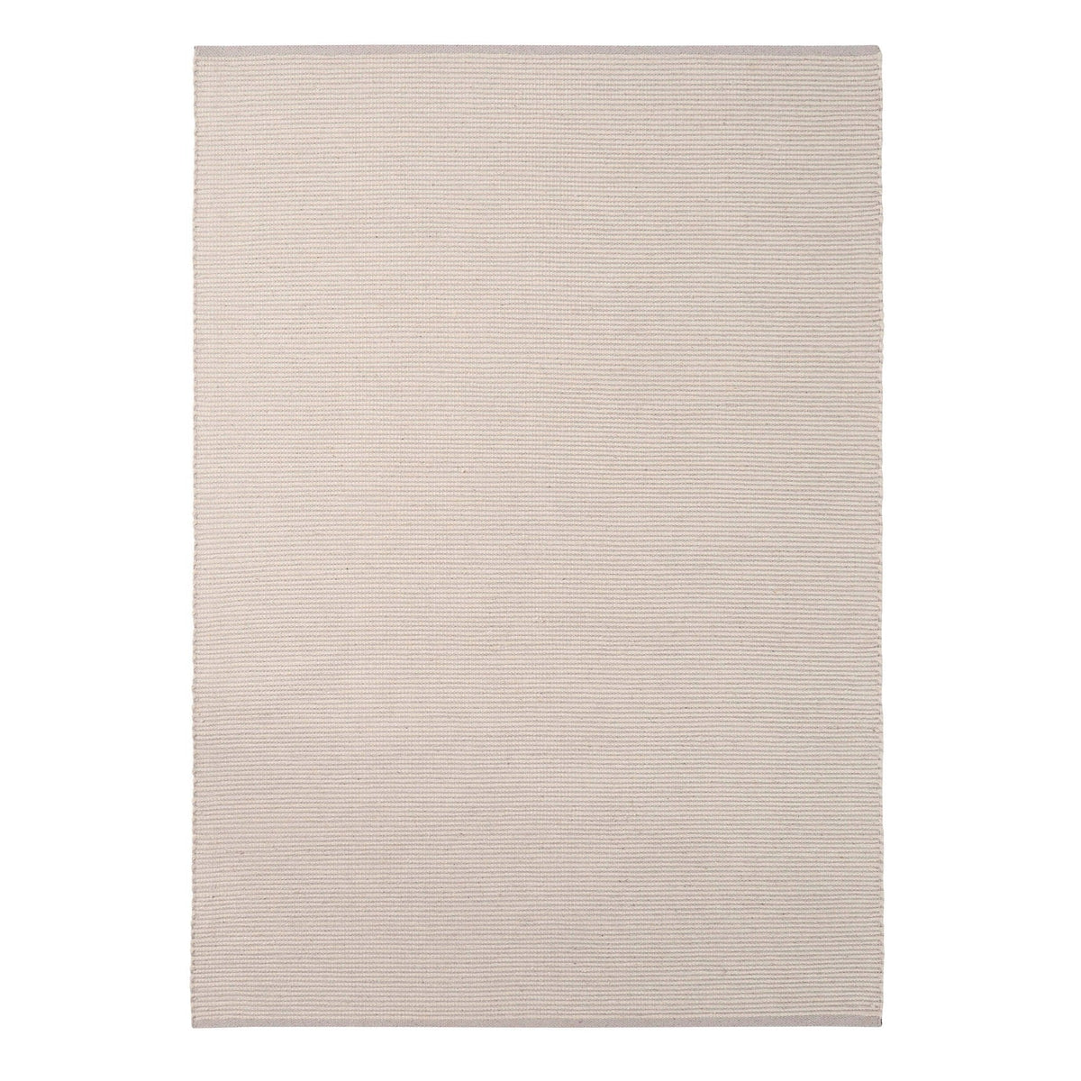 Dusklia - Milo Handwoven Stripe Rug - Light Grey