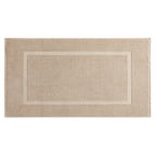 Dusklia - Milos Plain Picture Frame Bath Mat - Natural