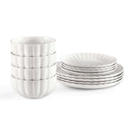 Dusklia - Mira 12 Piece Dinner Set - Off White