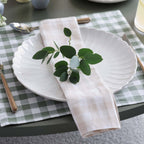 Dusklia - Mira Scalloped Set of 4 Dinner Plates - Off White